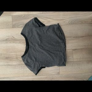 Forever 21 striped crop top